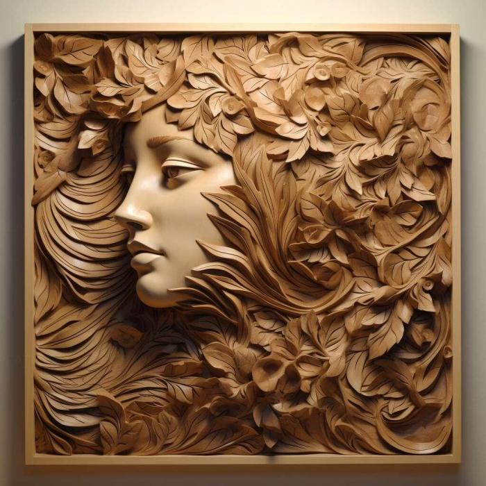 نموذج ثلاثي الأبعاد لآلة CNC 3D Art 